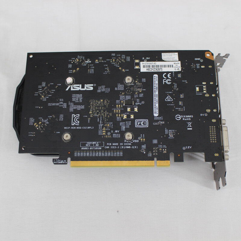 中古 ASUS PH-GTX1050TI-4G（GTX1050Ti 4GB） 3480034753【8/14