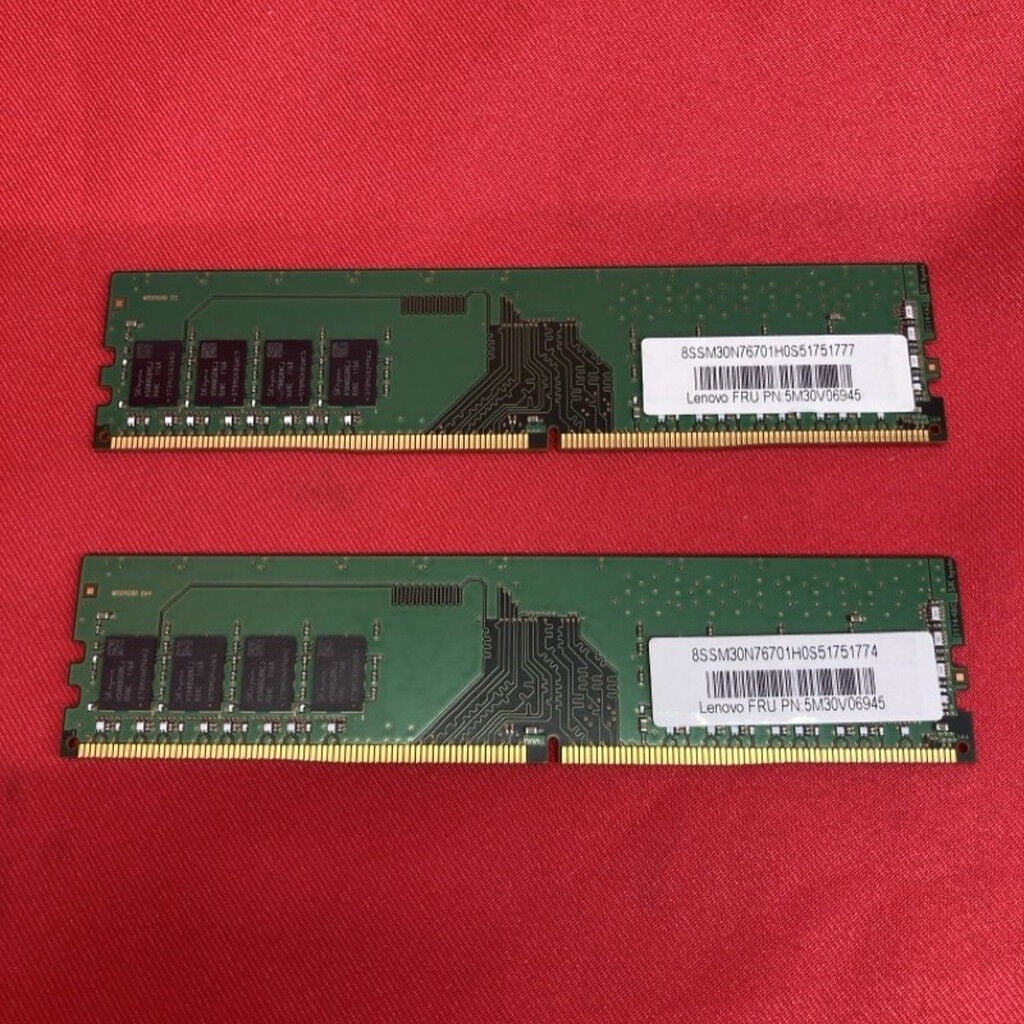 DDR4-3200 PC4-25600 8GB 2枚 16GB SKハイニックス SK Hynix 2 x 16GB DDR4 3200MHz Desktop DIMM RAM Hyundai PC4-25600