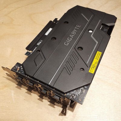 【鹿児島店】中古  GIGABYTE GV-N166SOC-6GD (GTX1660 SUPER) 141206 