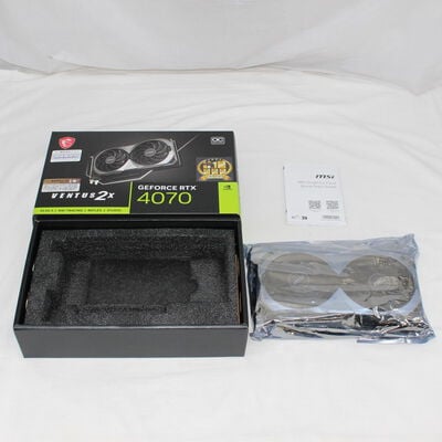 【通販センター】中古  MSI GeForce RTX 4070 VENTUS 2X E 12G OC 180530 