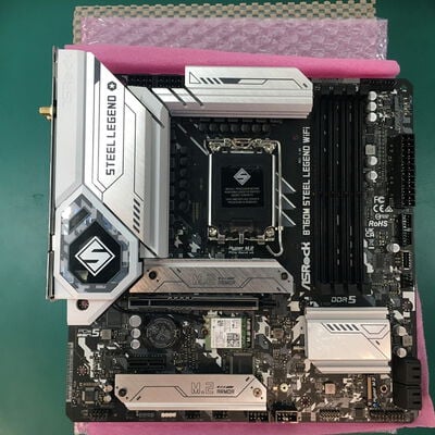 【佐賀南部バイパス店】中古  ASRock B760M Steel Legend WiFi (B760 mATX DDR5) 167293 
