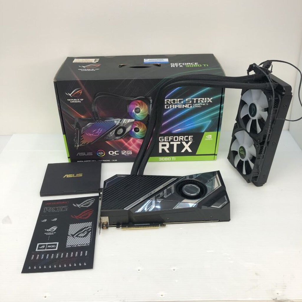 中古 ASUS ROG-STRIX-LC-RTX3080TI-O12G-GAMING (RTX3080Ti 12GB