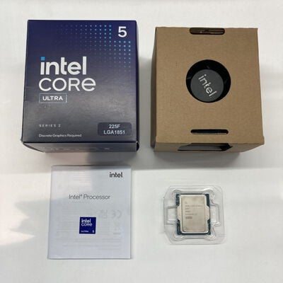 【博多店】中古  INTEL Core Ultra 5 225F (1851/3.3G/20M/C10/T10) 175015 