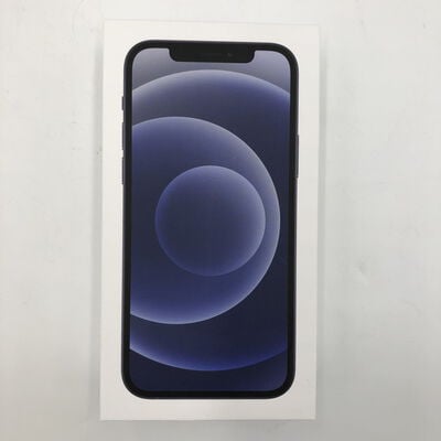 【福井日之出店】中古  【SIMロック解除済み】【SoftBank】Apple iPhone12 6.1インチ 128GB (ブラック) MGHU3J/A 155559 