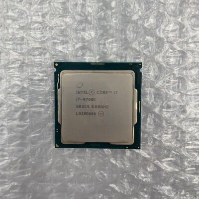 【座間相武台】中古  INTEL Core i7 9700K (1151/3.60GHz/12M/C8/T8) 138481 