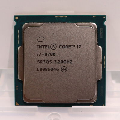 【札幌店】中古  INTEL Core i7 8700 (1151/3.20GHz/12M/C6/T12) 136198 