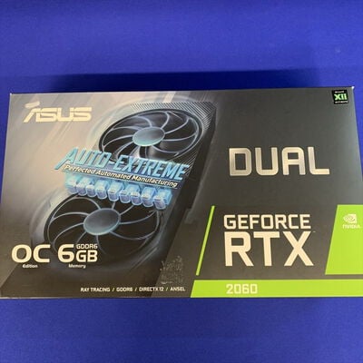 【横浜駅前店】中古  ASUS DUAL-RTX2060-O6G-EVO（RTX2060 6GB） 3480036950 