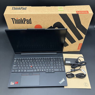 【熊本浜線店】中古  Lenovo ThinkPad E16 Gen 2 AMD (AMD Ryzen5 7535U 2.9GHz/16GB/SSD256GB/-/オンボード/16/1920x1200/Wi-Fi/WEBCAM/W11P64) 176149 