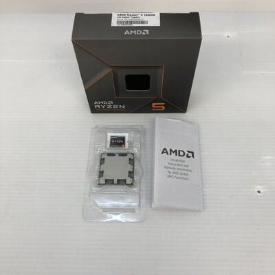 【徳島住吉店】中古  AMD Ryzen 5 7600X (AM5/4.7GHz/38M/C6/T12/105W 152464 
