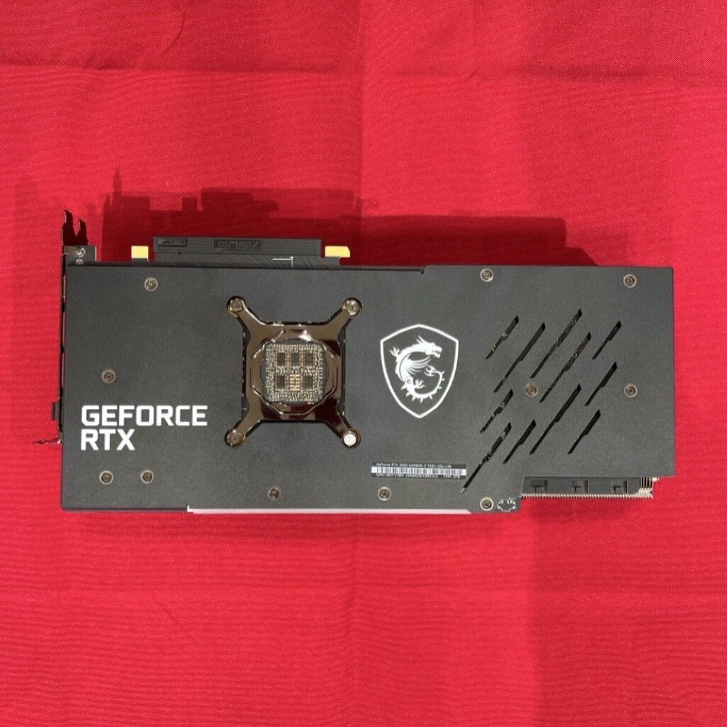 中古 MSI GeForce RTX 3080 GAMING Z TRIO 12G LHR (RTX3080 12GB