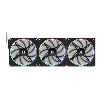 Thermaltake  TS140 EX RGB 3Pack Fan Black CL-F208-PL14SW-A (140mm ブラック 3個パック) 