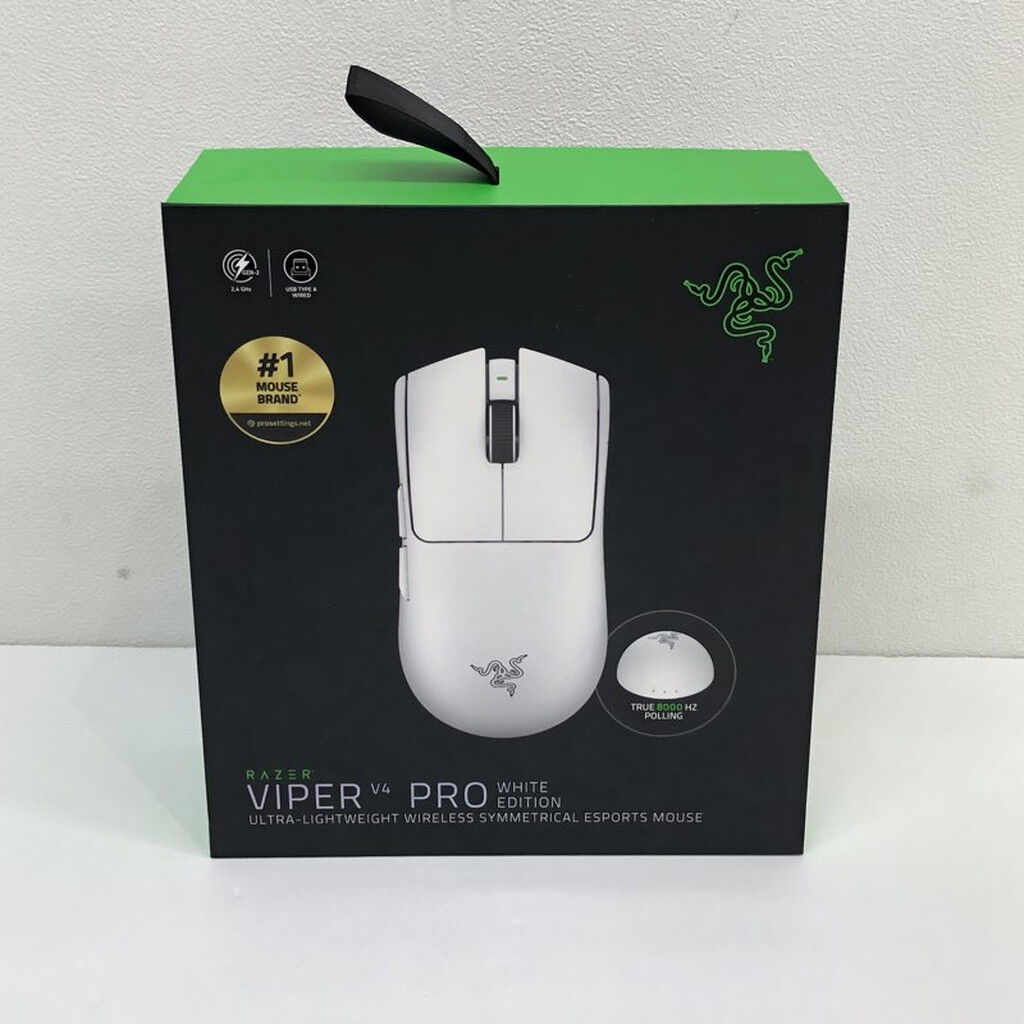 中古 Razer Viper V4 Pro White Edition 4990001576 （382751