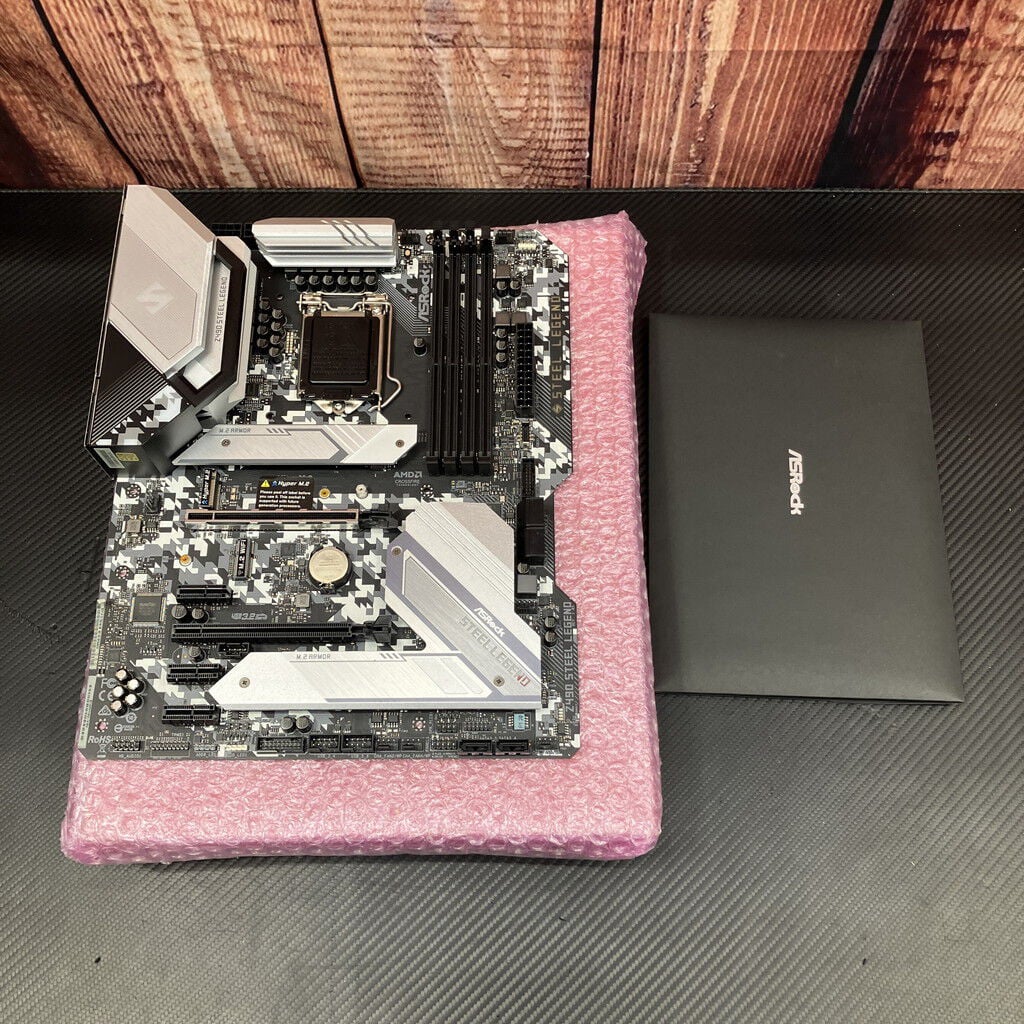 中古 ASRock Z490 Steel Legend (Z490 1200 ATX DDR4) 142630 （374858