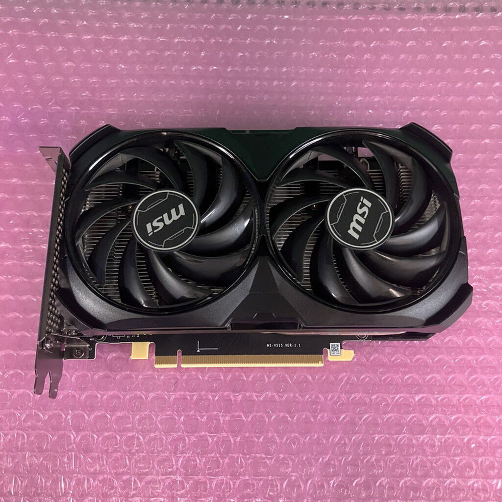中古 MSI GeForce RTX 4060 Ti VENTUS 2X BLACK 8G (RTX4060Ti 8GB