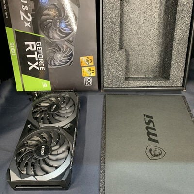 【横浜駅前店】中古  MSI GeForce RTX 3060 VENTUS 2X 12G OC (RTX3060 12GB) 144777