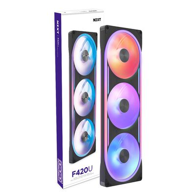 NZXT  F420U Ultra RGB Black RF-E42US-BA (420mm ARGB ブラック) 