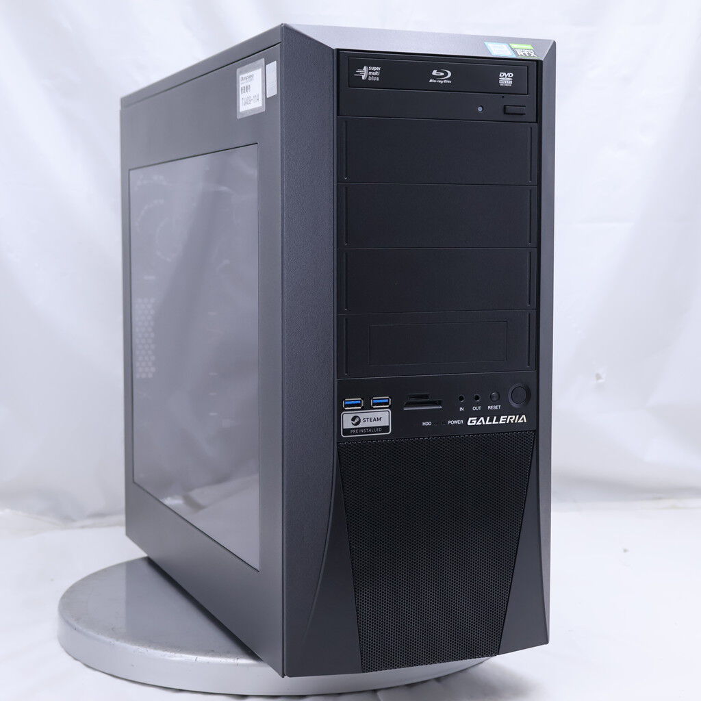 THIRDWAVE ガレリア Corei7 メモリ16GB SSD512GB 中古 THIRDWAVE GALLERIA KT(Intel Core i7 8700/16GB DDR4 (PC4
