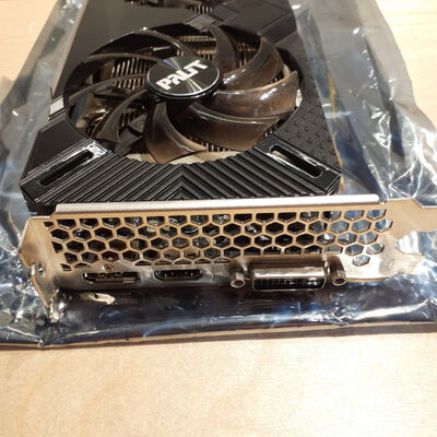 【鹿児島店】中古  Palit NE6166T018J9-1160C(GTX1660Ti Dual 6G) 192413 
