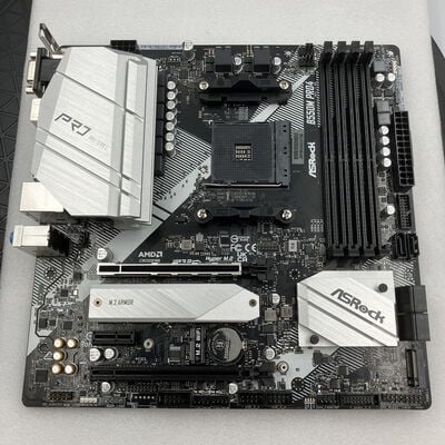 【新潟店】中古  ASRock B550M Pro4 (B550 AM4 mATX DDR4) 142938 