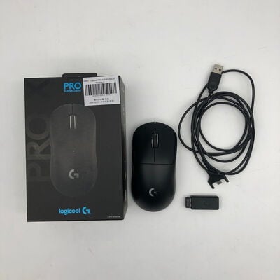【大分店】中古  Logicool PRO X SUPERLIGHT Wireless Gaming Mouse G-PPD-003WL-BK 146967 