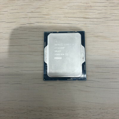 【宇都宮鶴田店】中古  INTEL Core i3 12100F  (1700/3.3G/12M/C4/T8) 148617 