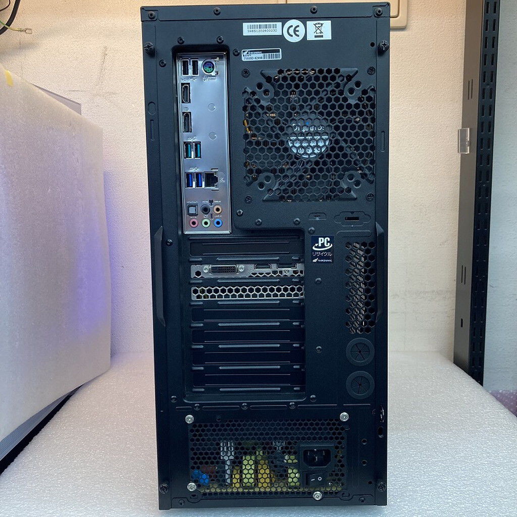 中古 THIRDWAVE raytrek ZV (Core i9 10900K/32GB/SSD512GB+HDD4TB/DVD