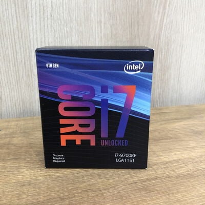 【姫路店】中古  INTEL Core i7 9700KF (1151/3.60GHz/12M/C8/T8) 139476 