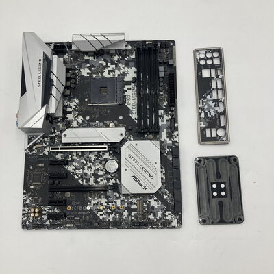 【白山FM松任店】中古  ASRock B450 Steel Legend(B450 AM4 ATX DDR4) 4950001185 