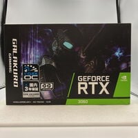 中古  玄人志向 GALAKURO GAMING GG-RTX3060-E12GB/OC/DF（RTX3060 12GB） 3480039510 