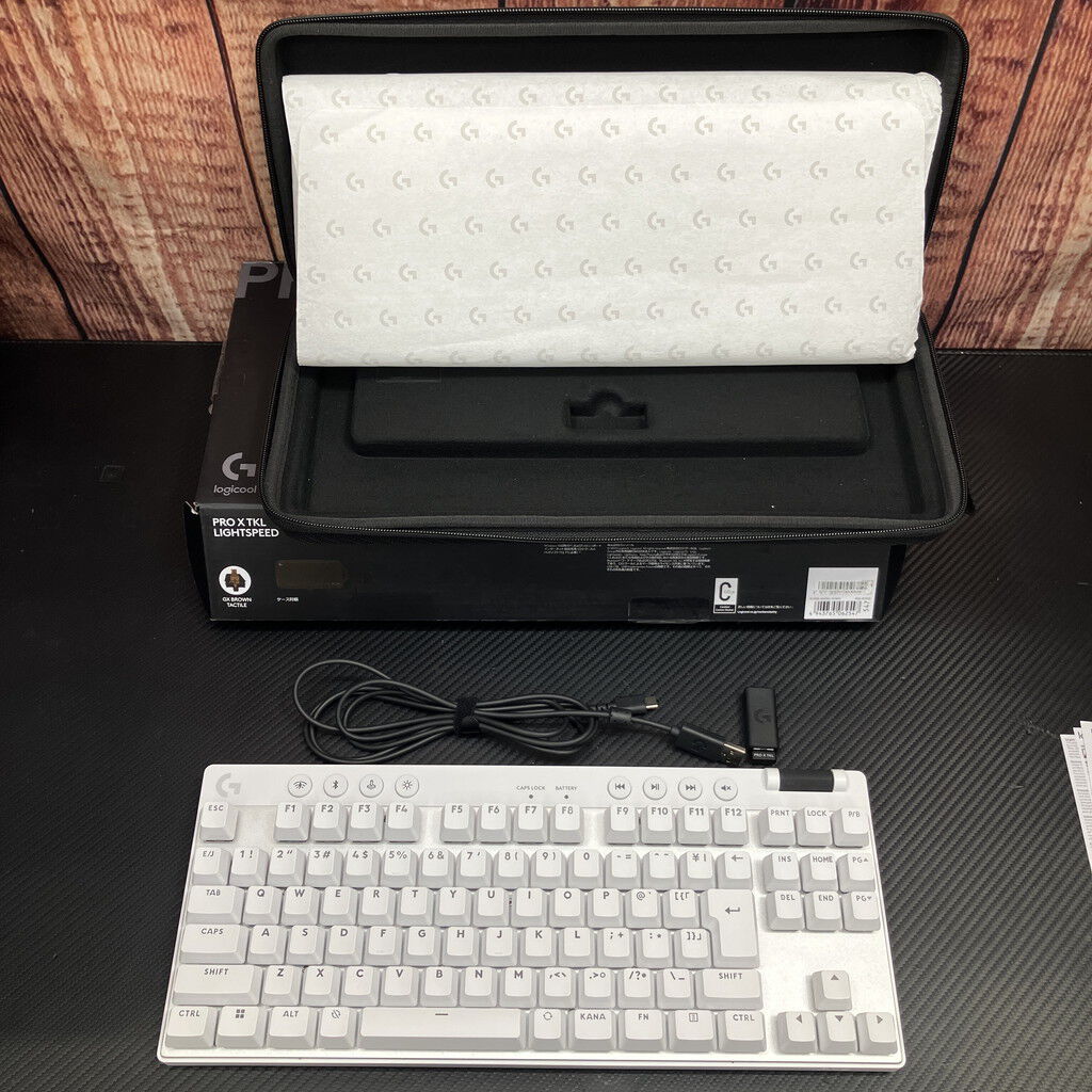 中古 logicool PRO X TKL G-PKB-003WL-TCWH 5070001816 （342244