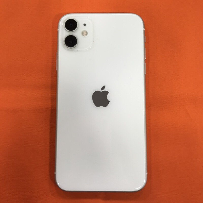 中古 Apple iPhone11 6.1インチ 128GB (ホワイト) 国内版SIM