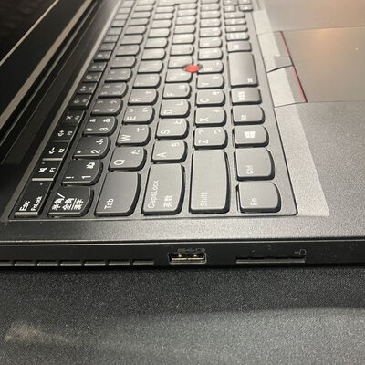 【大宮店】中古  Lenovo ThinkPad P52　20MAS12700 (Core i7 8750H/16GB/SSD512GB/-/NVIDIA Quadro P1000 4GB/15.6ｲﾝﾁ/1920x1080/Wi-Fi/WEBCAM/W11H64) 176658 