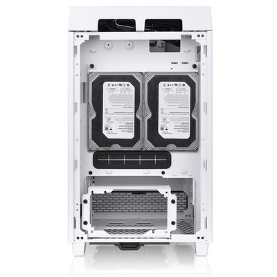 Thermaltake  The Tower 100 Snow Edition CA-1R3-00S6WN-00 (Mini-ITX ガラス ホワイト) 