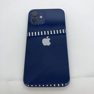 【宇都宮鶴田店】中古  【SIMロック解除済み】【SoftBank】Apple iPhone12 6.1インチ 128GB (ブルー) MGHX3J/A 155560 