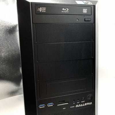 【宇都宮鶴田店】中古  GALLERIA XV (i7 8700/16GB/SSD750GB/GTX1070Ti/W11H) 5280001717 