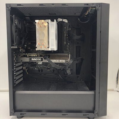 【福井日之出店】中古  自作ゲーミングデスクトップ(i7 10700/16GB/SSD256GB/RTX3060Ti/W11H) 5200000742 