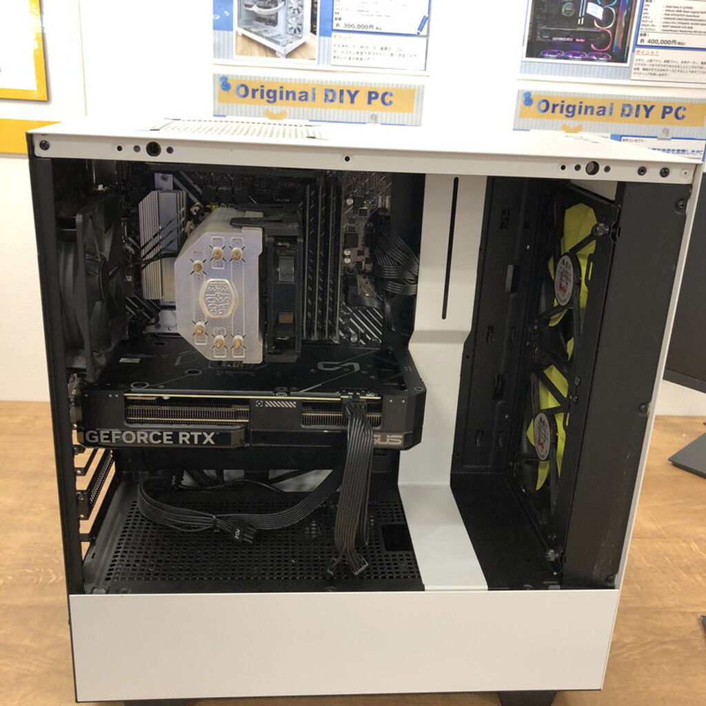 中古 original 自作PC (Core i5-13400F/32GB/SSD1TB SSD120GB