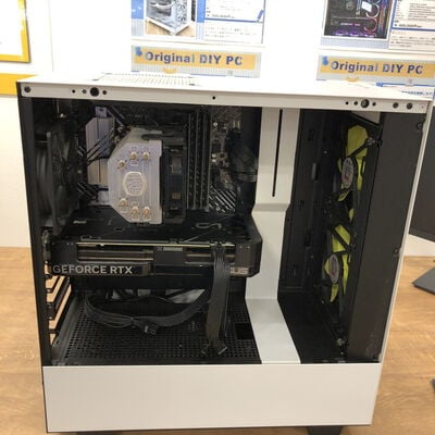 【宮崎恒久店】中古  original 自作PC (Core i5-13400F/32GB/SSD1TB SSD120GB HDD 2TB/RTX4070/OS無) 5160000592 