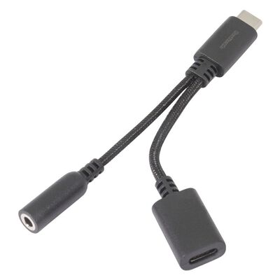 オウルテック  OWL-CBCF35C01-BK (USB Type-C -3.5mmミニジャック 変換アダプター 充電対応) 