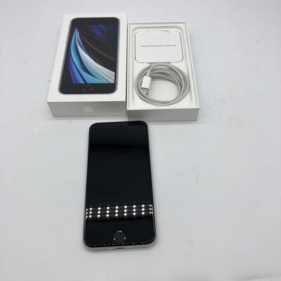 【宇都宮鶴田店】中古  【au】Apple iPhoneSE 4.7インチ (第2世代/2020) 64GB (ホワイト) MHGQ3J/A 新パッケージ版 146172 