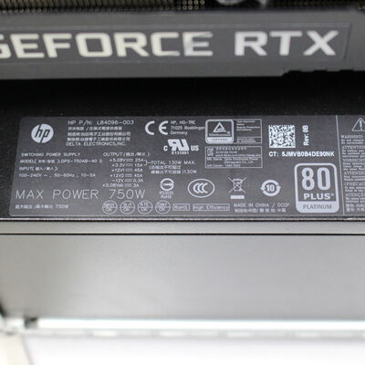 中古  HP OMEN(Intel Core i7 10700KF/32GB/SSD1TB/なし/NVIDIA GeForce RTX 3080 10GB/W11H64 MAR) 179398 