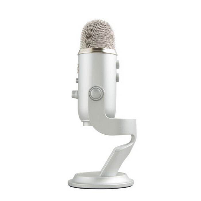 【メーカー再生品】 Microphones (Blue BM400S Logicool Yeti パソコン ｜ シルバー) 配信機器・PA機器・レコーディング機器