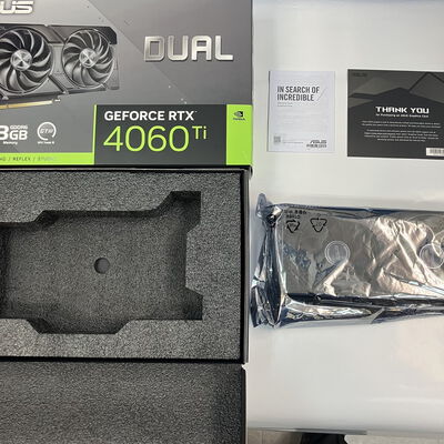 【仙台店】中古  ASUS DUAL-RTX4060TI-O8G-EVO (RTX4060Ti 8G) 175545 