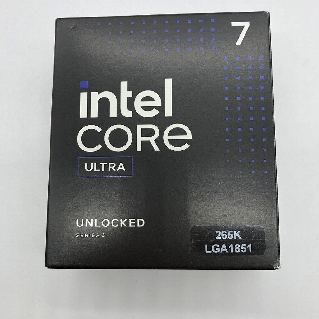 【新品・購入証明】265K/RTX5080/96GB/2TB 激強PCパーツ5点 中古 INTEL Core Ultra 7 265K (1851/3.9G/30M/C20/T20) （379927