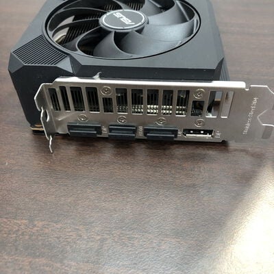 【福山ココローズ店】中古  ASUS DUAL-RX7600-O8G-V2（RX7600 8GB） 3480037198 