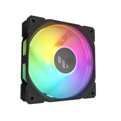 ASUS  TUF Gaming TR120 ARGB Fan - Triple Pack ブラック (TUF GAMING TR120 FAN ARGB BLACK 3IN1) 