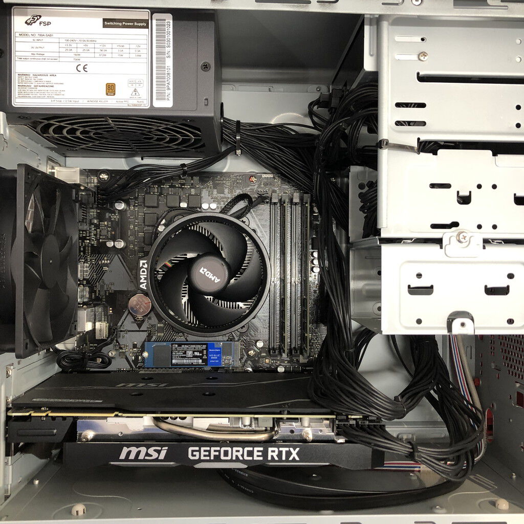 中古 Level∞ (Ryzen 5 3600/16GB/SSD1TB/RTX2070 SUPER/W11H