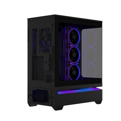 ASUS  PRIME AP304 TG ARGB BLACK (ATX ガラス ブラック) 