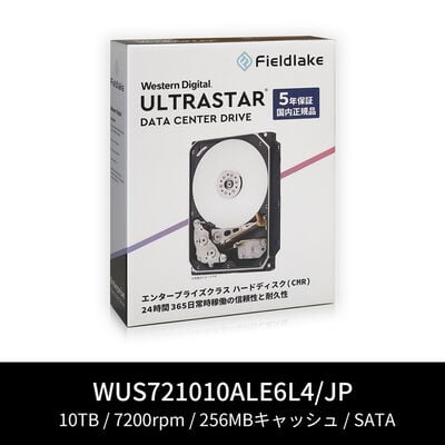 Western Digital  WUS721010ALE6L4/JP (10TB) 