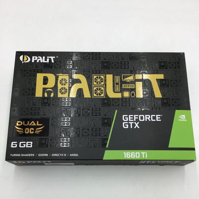 【白山FM松任店】中古  Palit NE6166TS18J9-1160A (GTX1660Ti 6GB Dual OC) 192444 